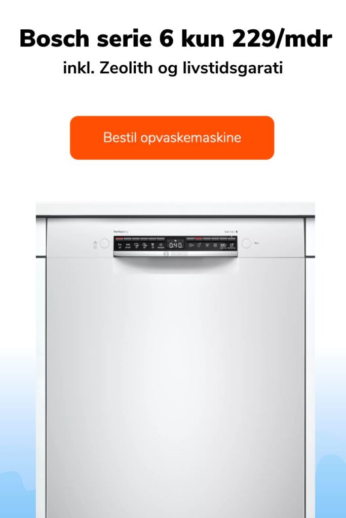 Hvor mange kWh bruger opvaskemaskine | Se priserne
